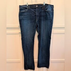 NWOT Lucky Brand 46X34 Men's Blue Relaxed Jeans